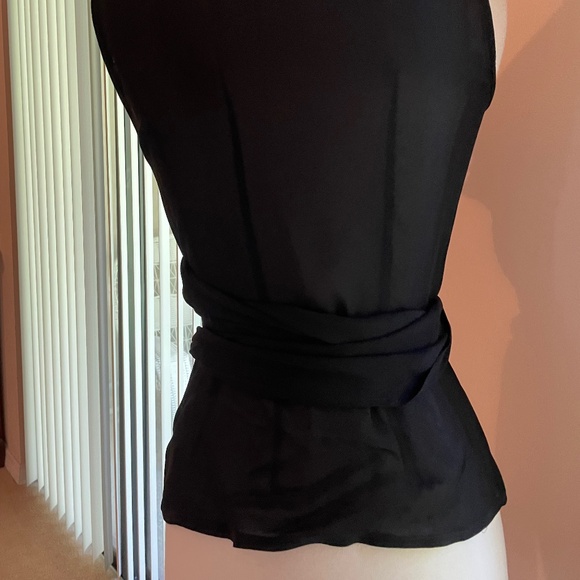 New Georges Marciano dressy plunging wrap around size s/m - Picture 3 of 5